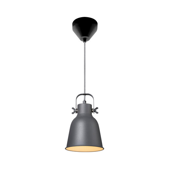 Nordlux Adrian 16 - Suspension - Anthracite - Créez une atmosphère industrielle dans votre intérieur