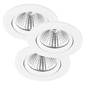 Nordlux Fremont 3-Kit IP23 2700K - Dimbare inbouwspot voor sfeervolle verlichting
