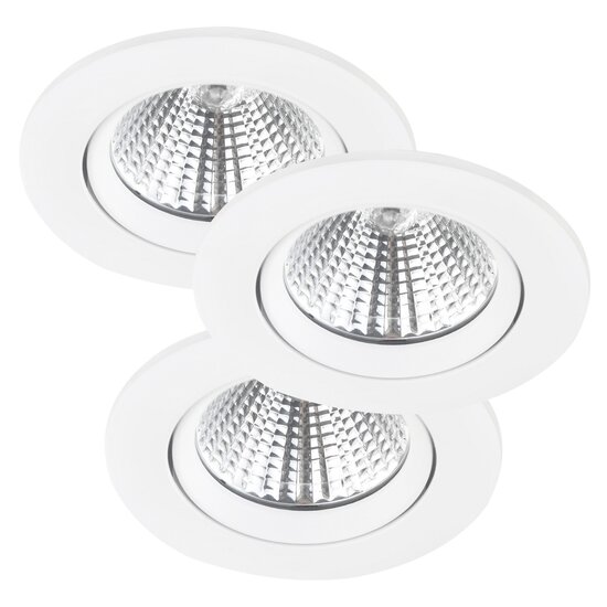 Nordlux Fremont 3-Kit IP23 2700K - Spot encastré dimmable pour une ambiance chaleureuse