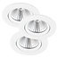 Nordlux Fremont 3-Kit IP23 2700K - Spot encastré dimmable pour une ambiance chaleureuse