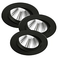 Nordlux Fremont 3-Kit IP23 2700K - Dimbare inbouwspot voor sfeervolle verlichting