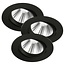 Nordlux Fremont 3-Kit IP23 2700K - Dimmable downlight for cozy lighting