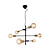Nordlux Josefine 6-Spot - Suspension - Noir