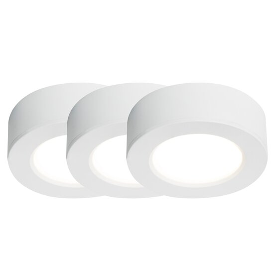 Nordlux Kitchenio 3-Kit - Surface downlight - White voor veelzijdige verlichting