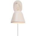 Nordlux Fleur 15 - Wandlamp Beige met Vintage Design