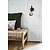 Nordlux Paco | Aplique de pared | Negro