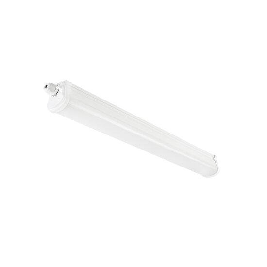 Nordlux Oakland 60 Single - Batten Light Fitting - White for Bright Spaces