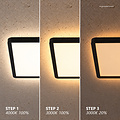 Nordlux Oja 29 Square - Plafonnier moderne avec Moodmaker™