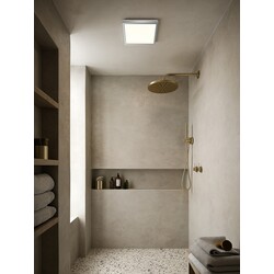 Oja 29 Square - IP54 3000/4000K - 3-Step - Plafondlamp - Chroom