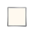 Nordlux Oja 29 Square - IP54 3000/4000K - 3-Step - Lámpara de techo - Cromo - Lámpara de techo moderna y minimalista con temperatura de color ajustable.