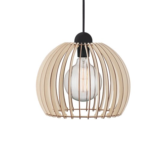 Nordlux Chino 30 - Suspension - Éclairage stylé avec des lattes en bois