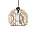 Nordlux Chino 30 - Pendelleuchte - Stilvolle Lichtverteilung mit Holzlamellen