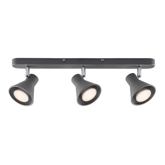 Nordlux Eik 3 - Spot Light - Grey - Éclairage discret et pratique pour tous les espaces