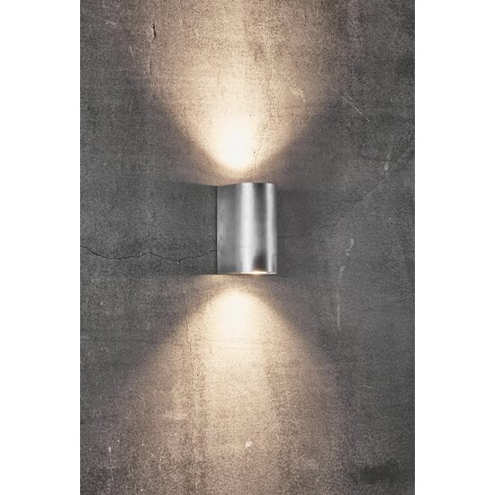Nordlux Canto Maxi 2 - Aplique de pared - Iluminación única para interiores y exteriores