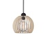 Nordlux Chino 25 - Pendant - Light wood met een grafisch ontwerp