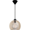 Nordlux Chino 25 - Pendelleuchte - Hellholz mit grafischem Design