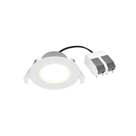 Nordlux Siege - Downlight - White - Ideaal voor vochtige ruimtes