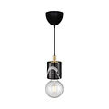 Nordlux Siv | Kit de Suspension | Noir - Créez une ambiance chaleureuse avec cette lampe élégante