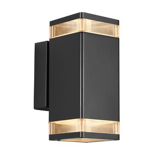 Elm Double - Aplique de pared - Negro