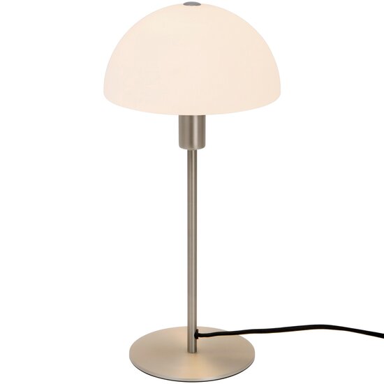Nordlux Ellen 20 - Lampe de table en acier brossé pour une ambiance chaleureuse