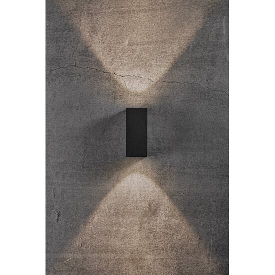 Nordlux Asbol Kubi - Wall Light - Minimalistic wall lamp for indoor and outdoor use