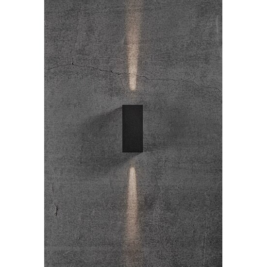 Nordlux Asbol Kubi - Wall Light - Minimalistic wall lamp for indoor and outdoor use
