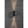 Nordlux Asbol Kubi - Lámpara de Pared - Lámpara minimalista para interiores y exteriores