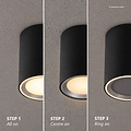 Nordlux Fallon - Oberflächen-Downlight - Schaffen Sie die perfekte Atmosphäre mit dimmbarem Licht
