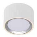 Nordlux Fallon - Surface downlight - White/Steel - Créez l'atmosphère parfaite avec un éclairage dimmable