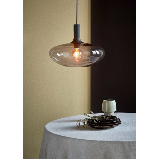 Nordlux Alton 35 - Pendelleuchte - Schwarz - Elegante Pendelleuchte für gemütliche Beleuchtung
