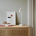 Nordlux Omari - Tischlampe - Weiß - Minimalistisches Design für jeden Raum