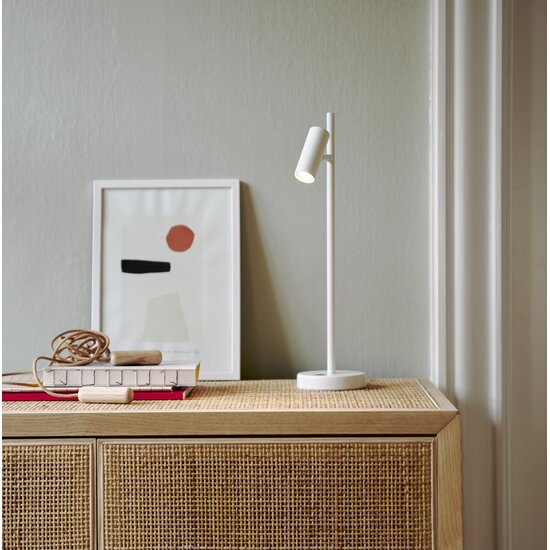Nordlux Omari - Tischlampe - Weiß - Minimalistisches Design für jeden Raum