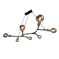 Nordlux Josefine 7-Spot - Pendant - Black - A modern pendant lamp for stylish lighting