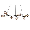 Nordlux Josefine 7-Spot - Pendant - Black - A modern pendant lamp for stylish lighting