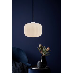 Milford 30 - Pendant - Opal white