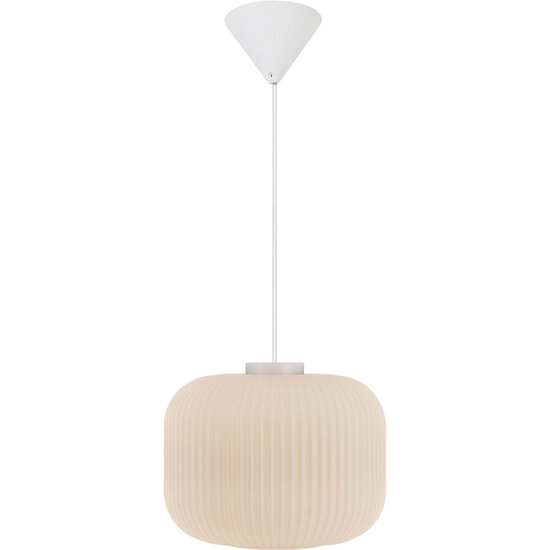 Nordlux Milford 30 - Pendant - Opal white - Create a warm atmosphere in your home