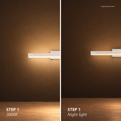 Otis 60 | Wandlamp | Wit