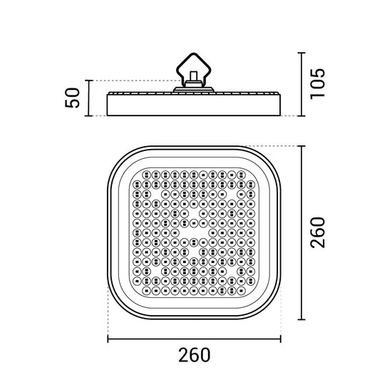 Optonica LED High Bay - Perfect voor industriële verlichting