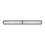 Optonica LED Linear High Bays 200W 6000K IP65 IK08 - Éclairage idéal pour les espaces industriels