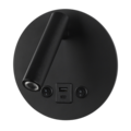 Optonica LED Wall Light 8W With ON/OFF-Switch + USB Black - Ideal para iluminación elegante