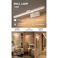 Optonica LED Mirror/Wall Light 14W - White Body - Perfecta para crear un ambiente acogedor
