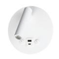 Optonica LED Wall Light 8W With ON/OFF-Switch + USB White - Ideal para una iluminación elegante