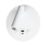 Optonica LED Wall Light 8W With ON/OFF-Switch + USB White - Ideal para una iluminación elegante