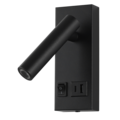 Optonica LED Cabinet Light 2W With ON/OFF-Switch + USB Black - Ideales Licht für Ihre Schränke
