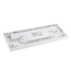 Optonica LED Step Light Rectangular White - Idéal pour l'éclairage des escaliers