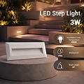 Optonica LED Step Light Rectangular White - Ideal für Treppenbeleuchtung