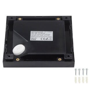 LED Step Light Square Black