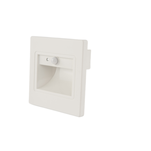 LED Step Light Square 1W 4000K IP20 White + Sensor