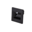 Optonica LED Step Light Square 1W 4000K IP20 Black + Sensor - Iluminación ideal para escaleras y caminos