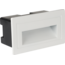 Optonica LED Step Light SQUARE WHITE 3W IP65 - Ideal lighting for stairs and pathways